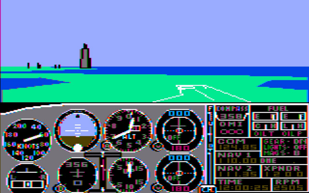 Image from Flight Simulator