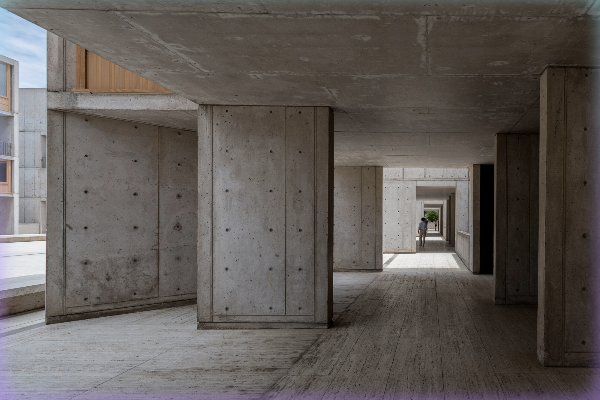 Image of a Louis Kahn-designed building.